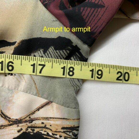 Reitmans Animal Print Tunic Size X-Small - Picture 4 of 9